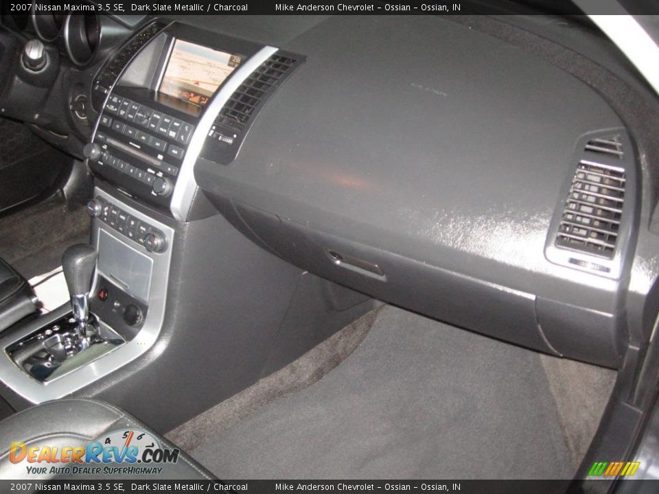 2007 Nissan Maxima 3.5 SE Dark Slate Metallic / Charcoal Photo #14
