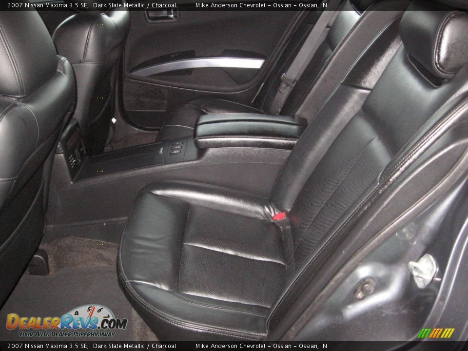 2007 Nissan Maxima 3.5 SE Dark Slate Metallic / Charcoal Photo #15