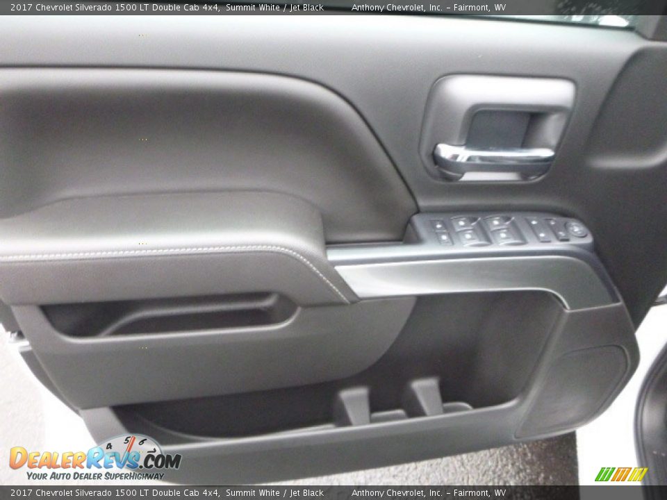 2017 Chevrolet Silverado 1500 LT Double Cab 4x4 Summit White / Jet Black Photo #15