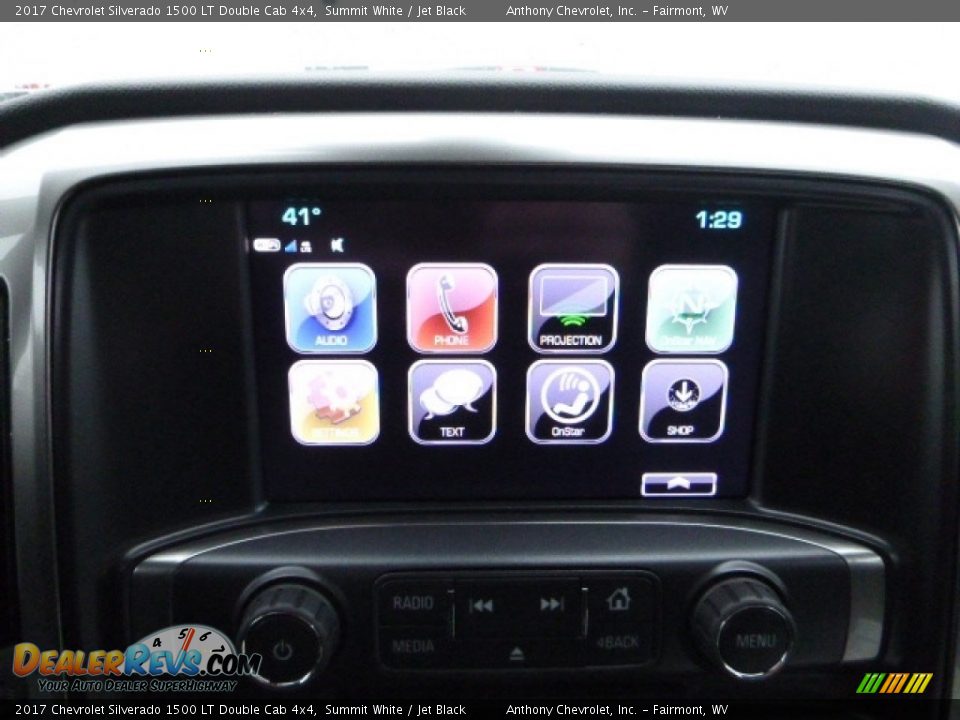 2017 Chevrolet Silverado 1500 LT Double Cab 4x4 Summit White / Jet Black Photo #18
