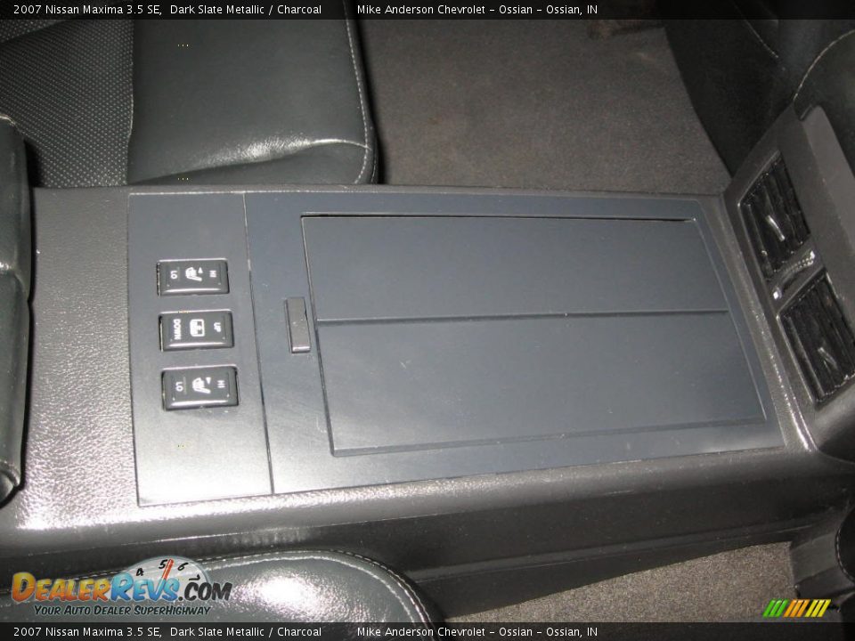 2007 Nissan Maxima 3.5 SE Dark Slate Metallic / Charcoal Photo #19