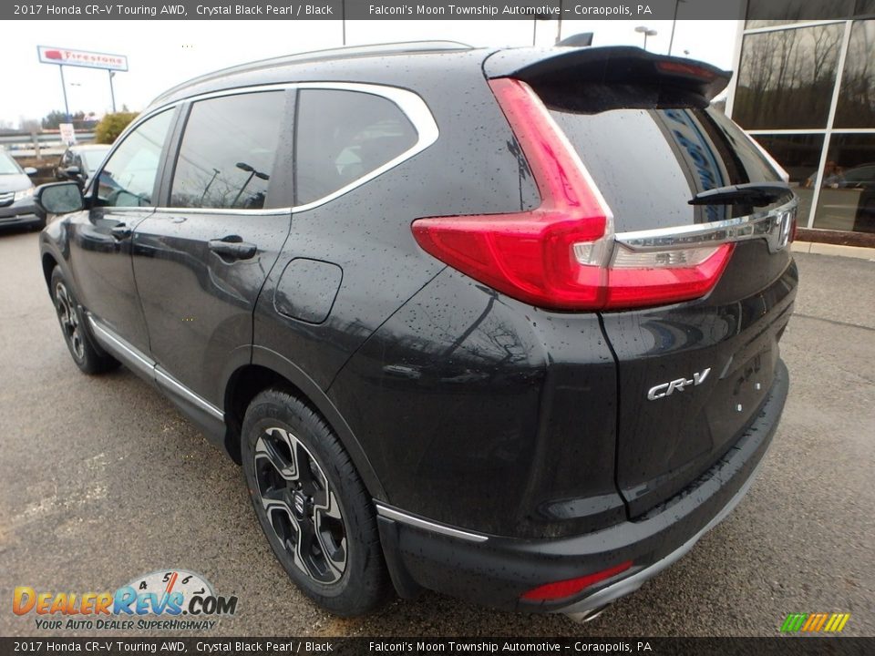 2017 Honda CR-V Touring AWD Crystal Black Pearl / Black Photo #2