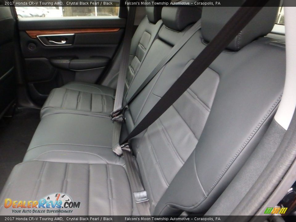 Rear Seat of 2017 Honda CR-V Touring AWD Photo #6