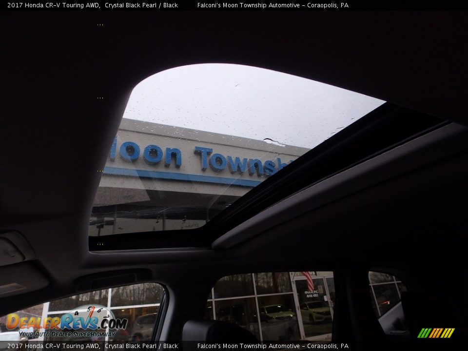 2017 Honda CR-V Touring AWD Crystal Black Pearl / Black Photo #8