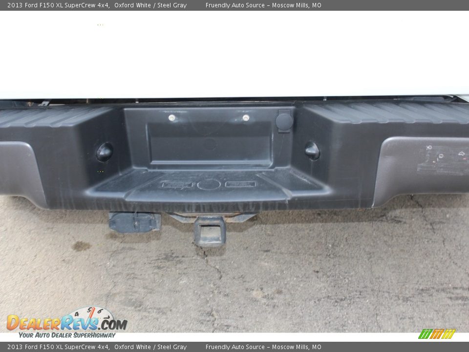 2013 Ford F150 XL SuperCrew 4x4 Oxford White / Steel Gray Photo #16