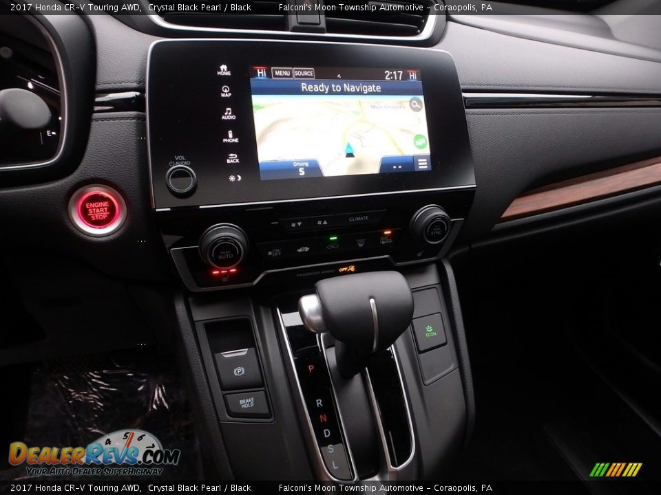 Controls of 2017 Honda CR-V Touring AWD Photo #9