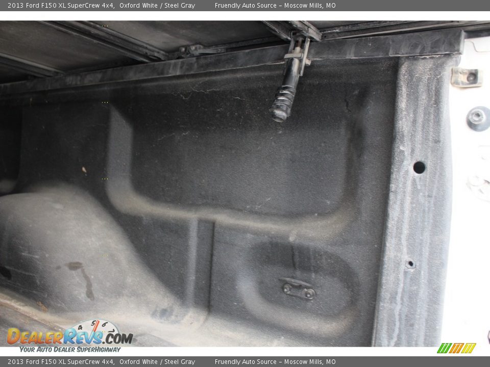 2013 Ford F150 XL SuperCrew 4x4 Oxford White / Steel Gray Photo #18