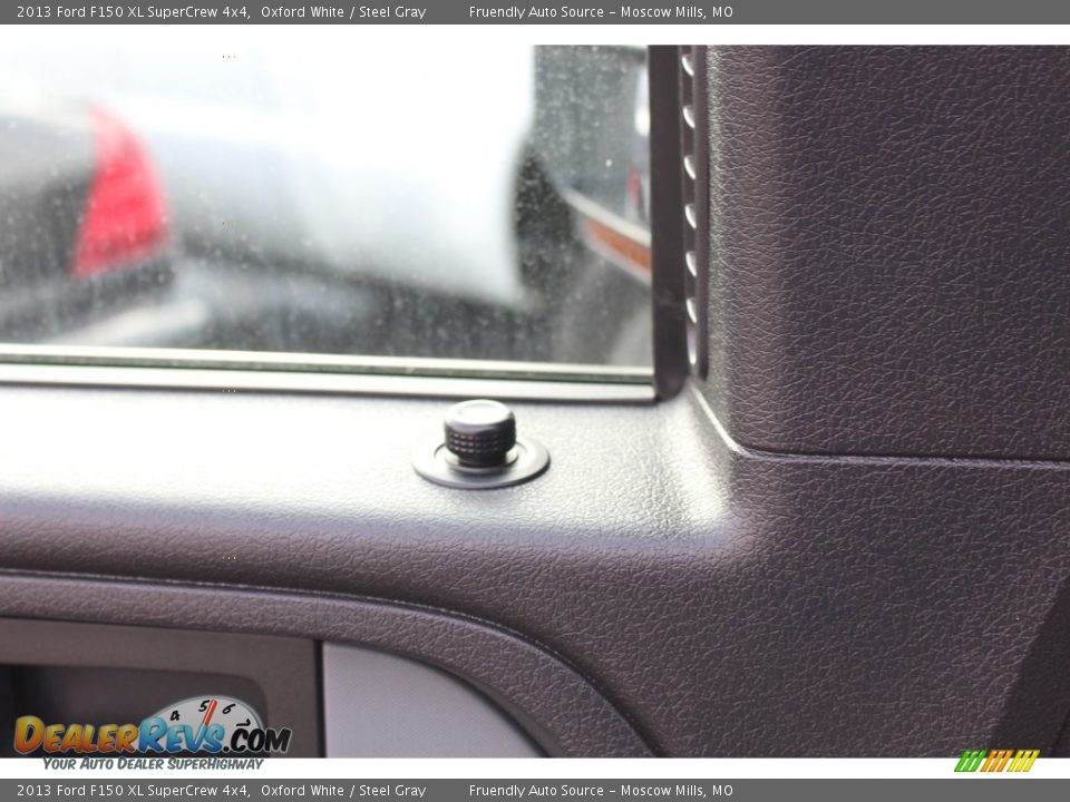 2013 Ford F150 XL SuperCrew 4x4 Oxford White / Steel Gray Photo #22