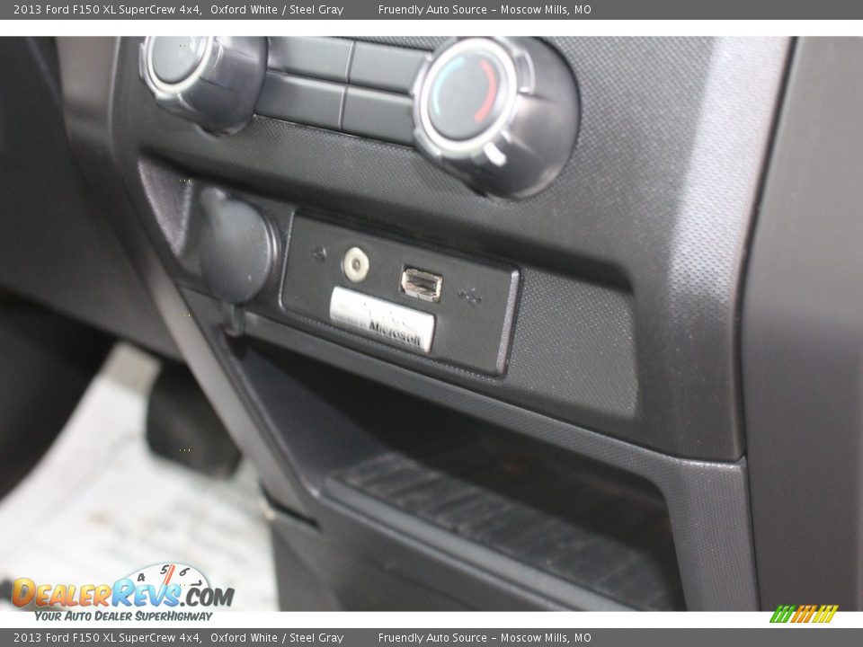 2013 Ford F150 XL SuperCrew 4x4 Oxford White / Steel Gray Photo #29