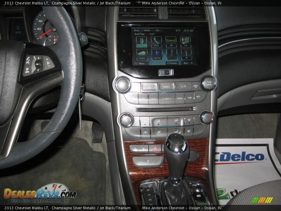 2013 Chevrolet Malibu LT Champagne Silver Metallic / Jet Black/Titanium Photo #5