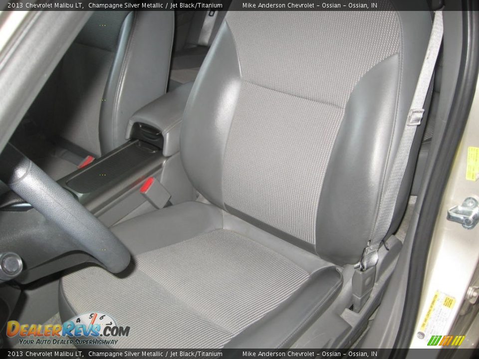 2013 Chevrolet Malibu LT Champagne Silver Metallic / Jet Black/Titanium Photo #7