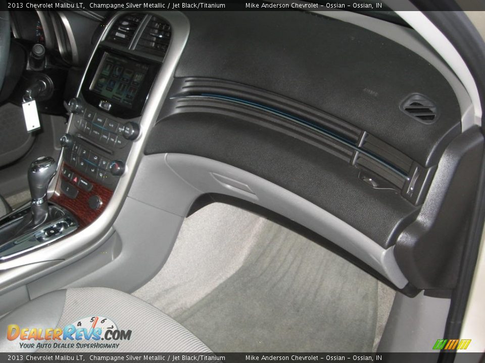 2013 Chevrolet Malibu LT Champagne Silver Metallic / Jet Black/Titanium Photo #11