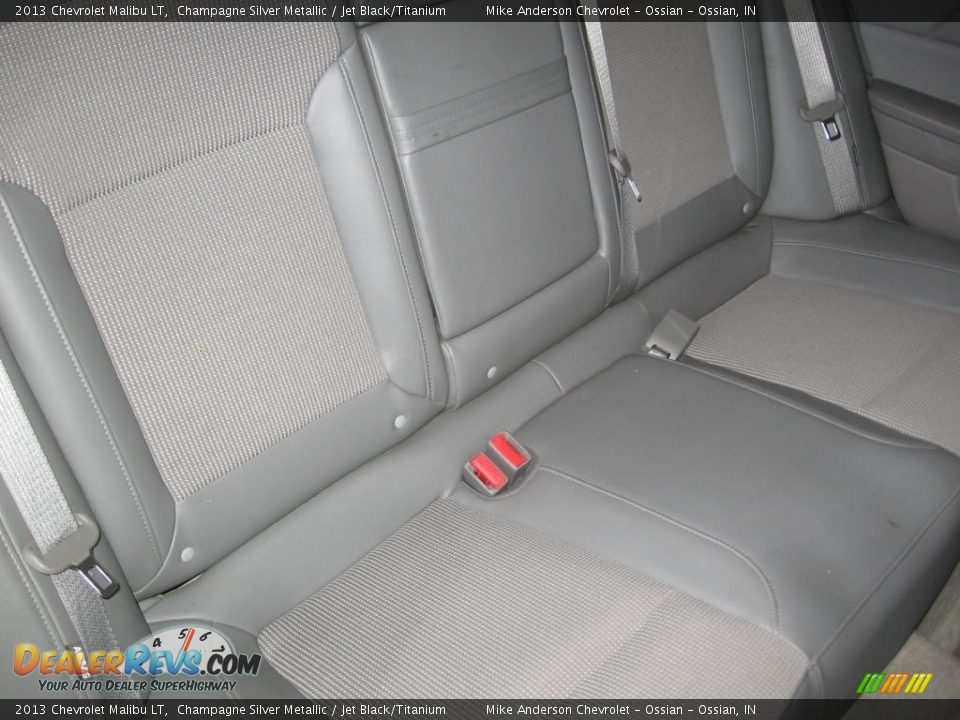2013 Chevrolet Malibu LT Champagne Silver Metallic / Jet Black/Titanium Photo #12