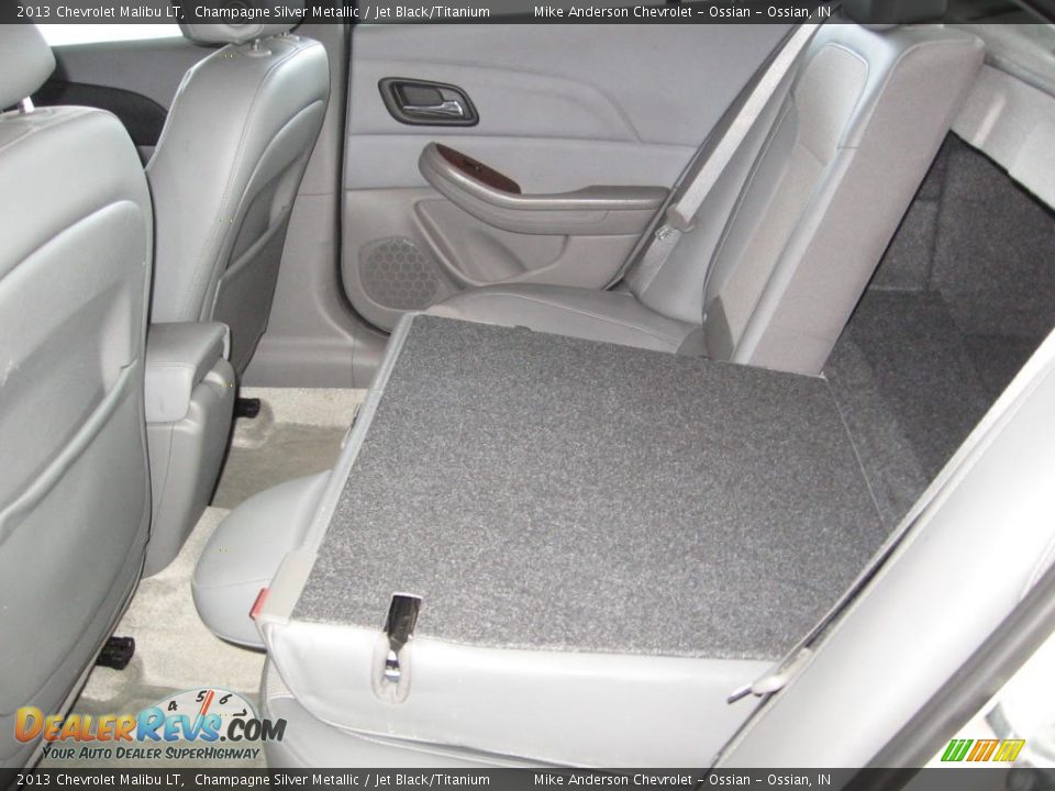 2013 Chevrolet Malibu LT Champagne Silver Metallic / Jet Black/Titanium Photo #14