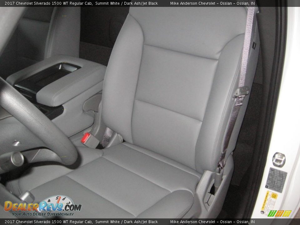 2017 Chevrolet Silverado 1500 WT Regular Cab Summit White / Dark Ash/Jet Black Photo #7
