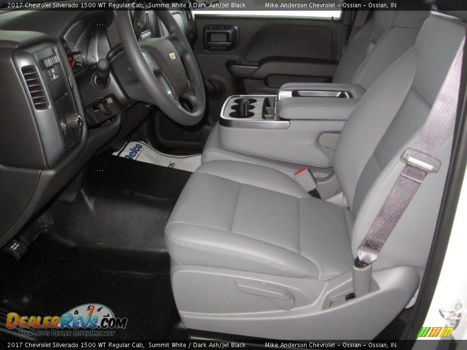 2017 Chevrolet Silverado 1500 WT Regular Cab Summit White / Dark Ash/Jet Black Photo #8