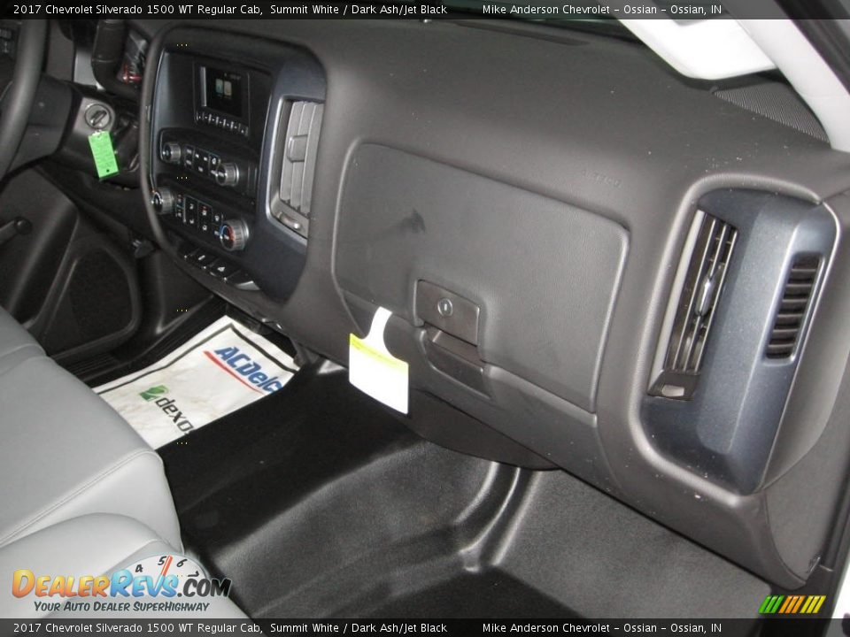 2017 Chevrolet Silverado 1500 WT Regular Cab Summit White / Dark Ash/Jet Black Photo #11
