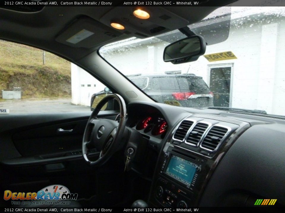 2012 GMC Acadia Denali AWD Carbon Black Metallic / Ebony Photo #5