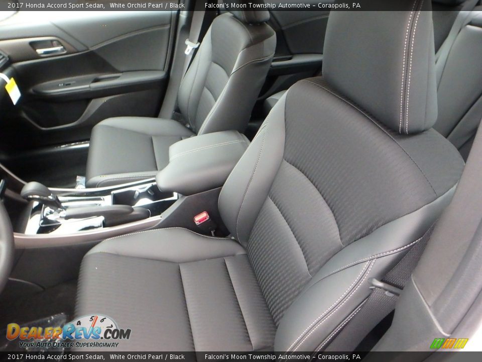 2017 Honda Accord Sport Sedan White Orchid Pearl / Black Photo #5