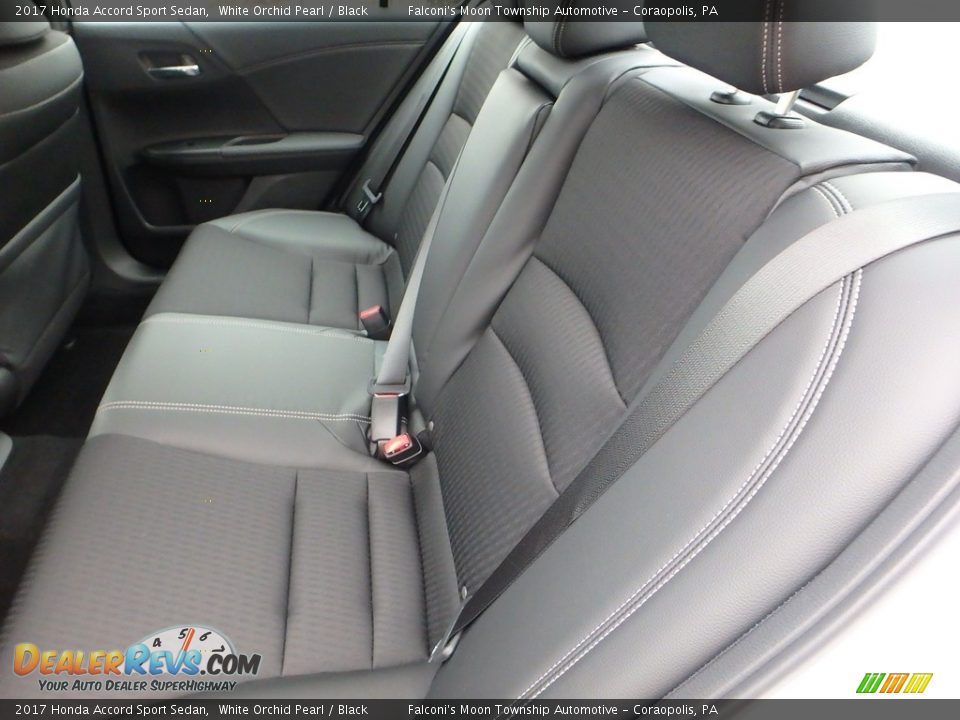 2017 Honda Accord Sport Sedan White Orchid Pearl / Black Photo #6