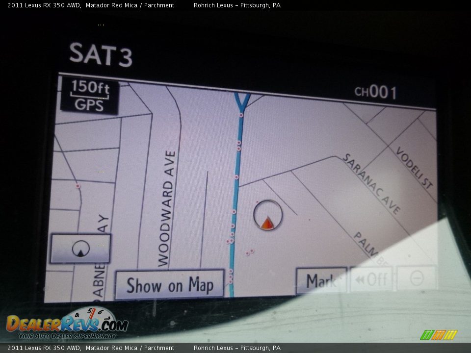 2011 Lexus RX 350 AWD Matador Red Mica / Parchment Photo #9