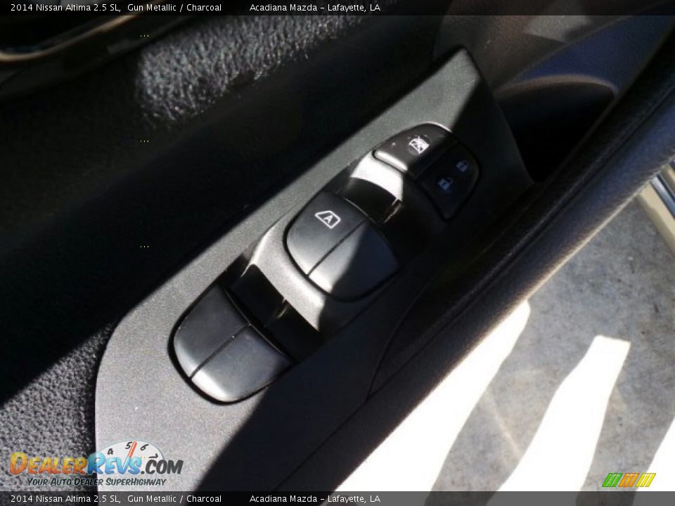 2014 Nissan Altima 2.5 SL Gun Metallic / Charcoal Photo #17