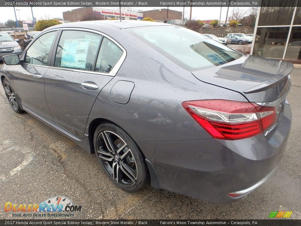 2017 Honda Accord Sport Special Edition Sedan Modern Steel Metallic / Black Photo #2