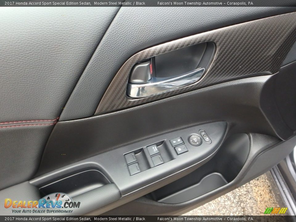 2017 Honda Accord Sport Special Edition Sedan Modern Steel Metallic / Black Photo #8