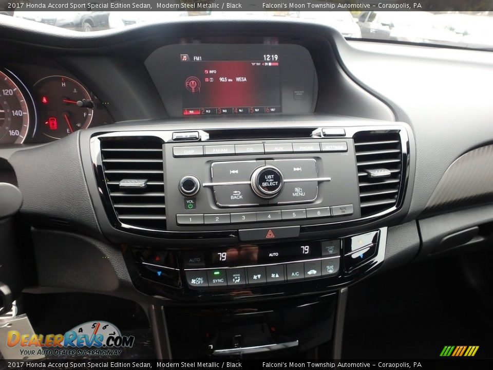 2017 Honda Accord Sport Special Edition Sedan Modern Steel Metallic / Black Photo #9