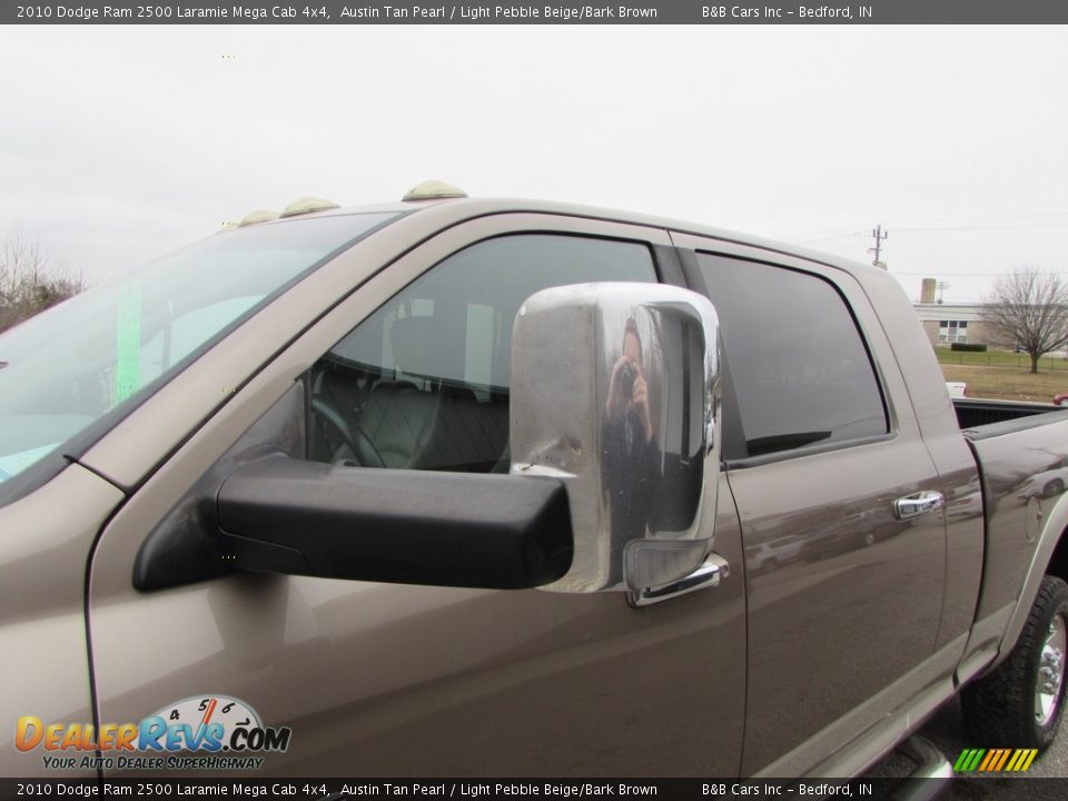 2010 Dodge Ram 2500 Laramie Mega Cab 4x4 Austin Tan Pearl / Light Pebble Beige/Bark Brown Photo #15