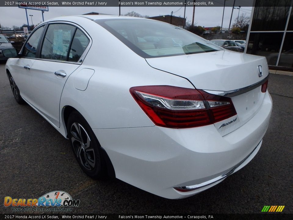 2017 Honda Accord LX Sedan White Orchid Pearl / Ivory Photo #2