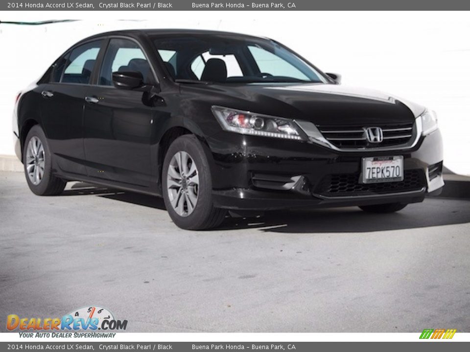 2014 Honda Accord LX Sedan Crystal Black Pearl / Black Photo #1