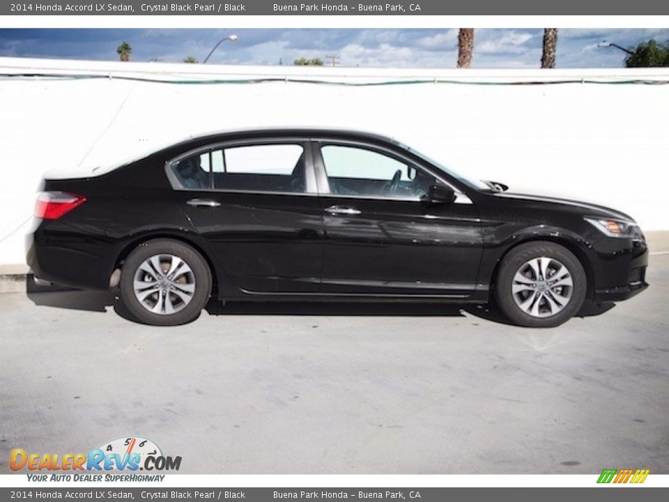 2014 Honda Accord LX Sedan Crystal Black Pearl / Black Photo #8