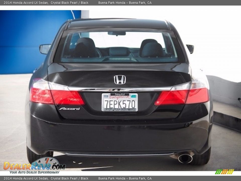 2014 Honda Accord LX Sedan Crystal Black Pearl / Black Photo #9