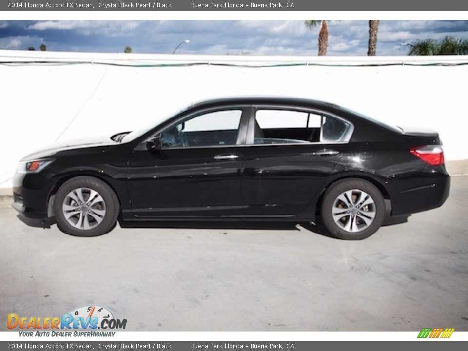 2014 Honda Accord LX Sedan Crystal Black Pearl / Black Photo #10