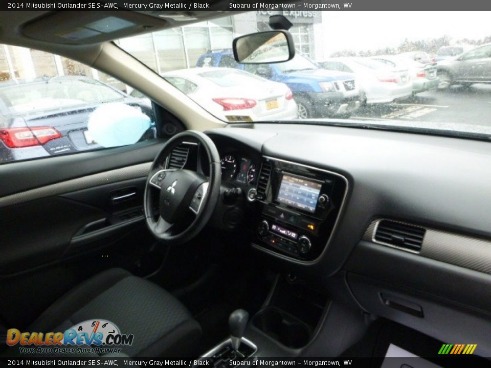2014 Mitsubishi Outlander SE S-AWC Mercury Gray Metallic / Black Photo #4