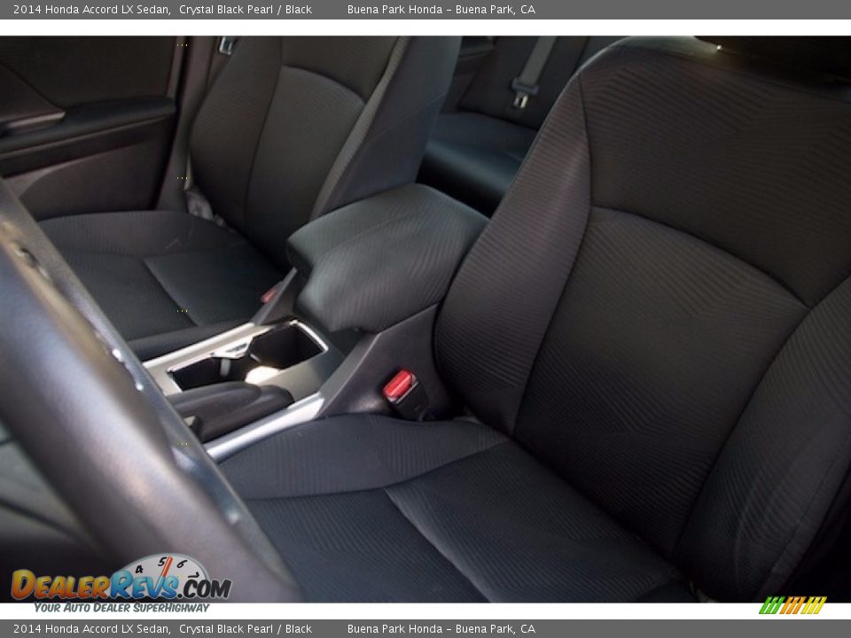 2014 Honda Accord LX Sedan Crystal Black Pearl / Black Photo #12