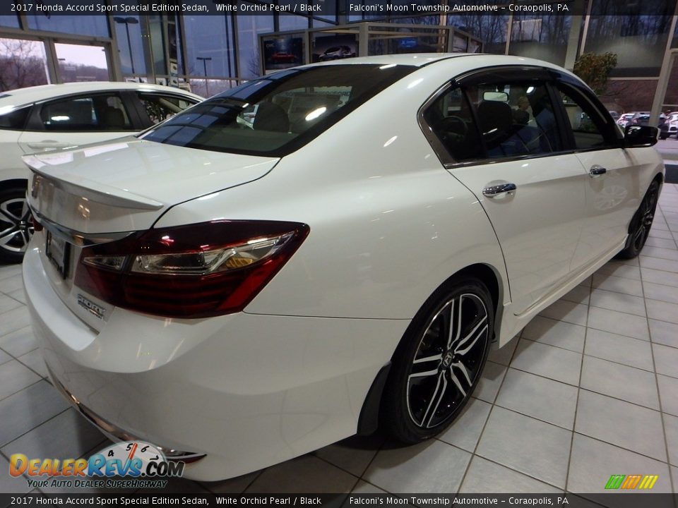 2017 Honda Accord Sport Special Edition Sedan White Orchid Pearl / Black Photo #3