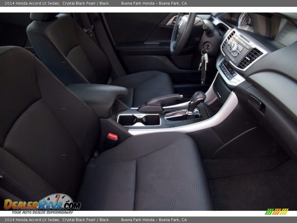 2014 Honda Accord LX Sedan Crystal Black Pearl / Black Photo #16