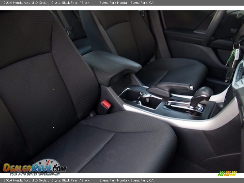 2014 Honda Accord LX Sedan Crystal Black Pearl / Black Photo #17