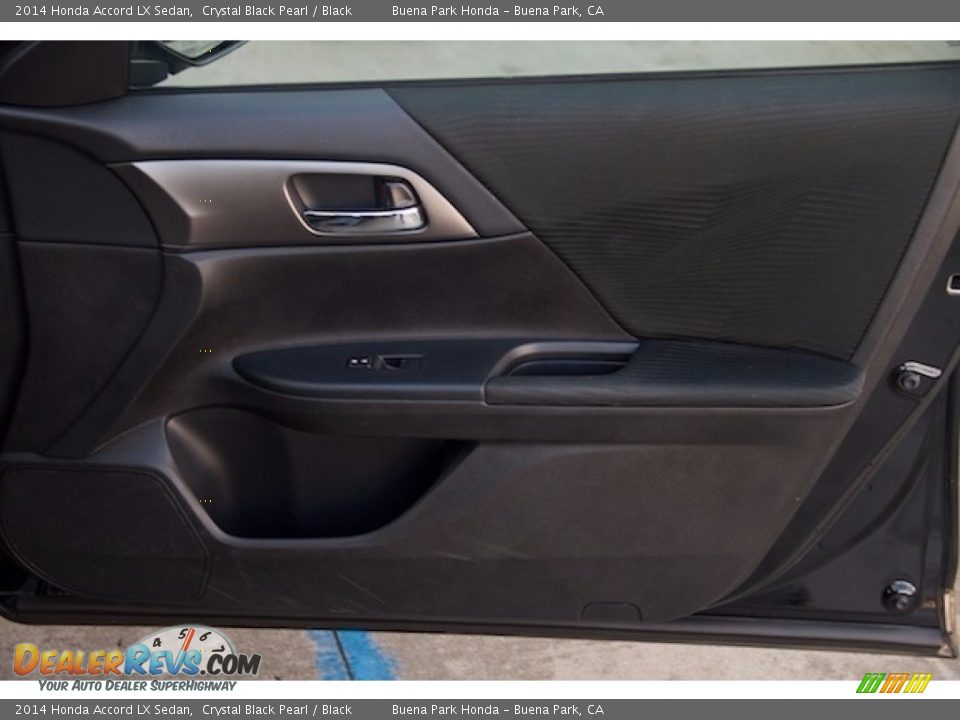 2014 Honda Accord LX Sedan Crystal Black Pearl / Black Photo #24