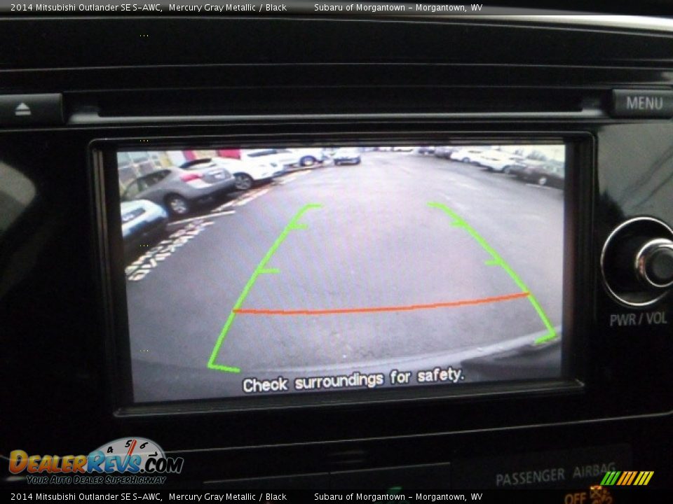2014 Mitsubishi Outlander SE S-AWC Mercury Gray Metallic / Black Photo #20