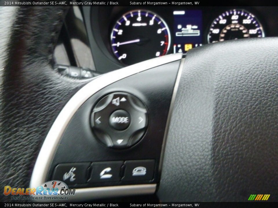 2014 Mitsubishi Outlander SE S-AWC Mercury Gray Metallic / Black Photo #23