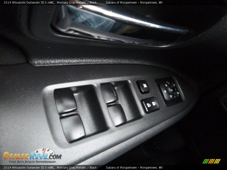 2014 Mitsubishi Outlander SE S-AWC Mercury Gray Metallic / Black Photo #24