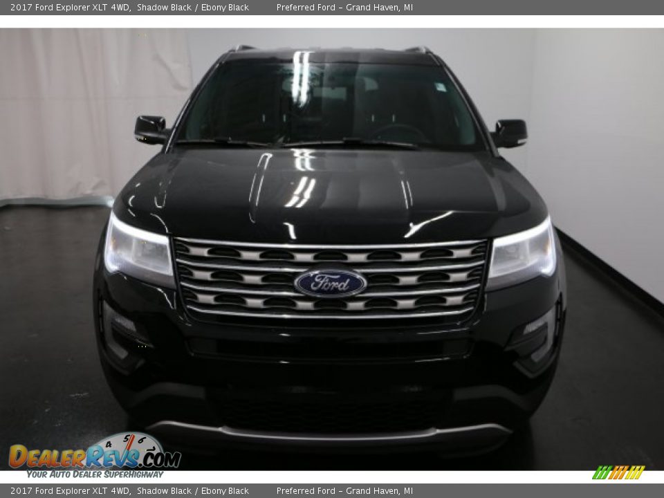 2017 Ford Explorer XLT 4WD Shadow Black / Ebony Black Photo #8