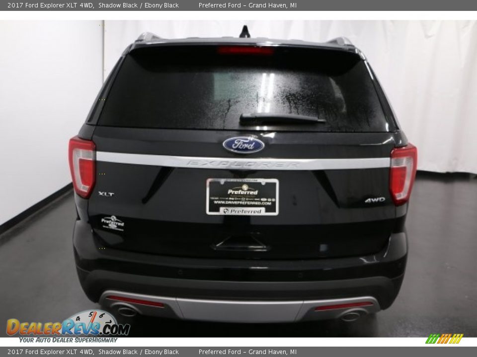 2017 Ford Explorer XLT 4WD Shadow Black / Ebony Black Photo #11