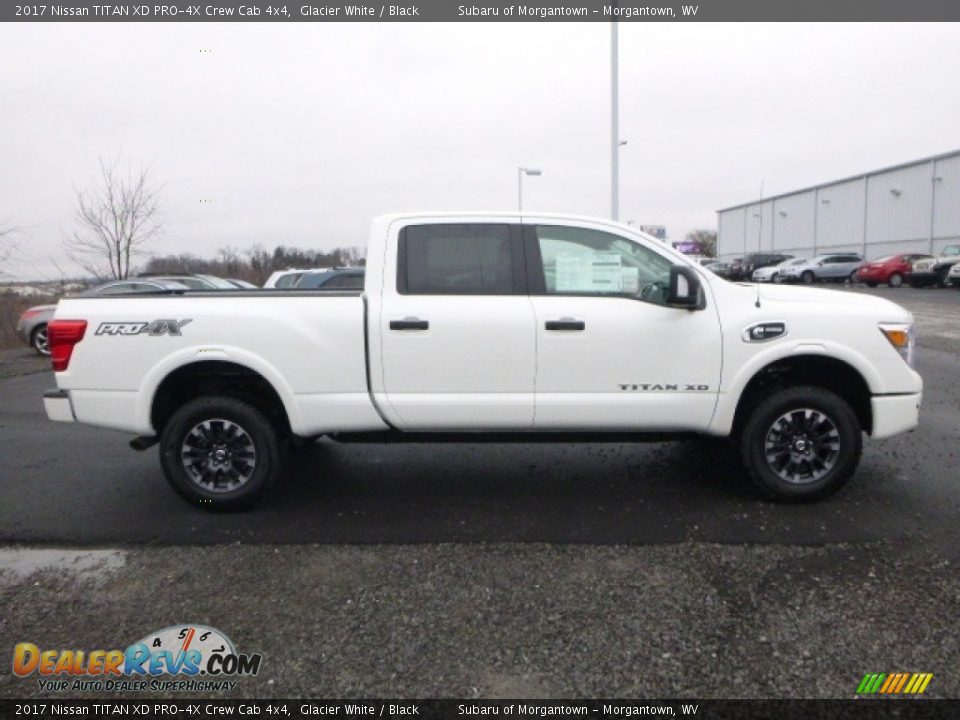 Glacier White 2017 Nissan TITAN XD PRO-4X Crew Cab 4x4 Photo #7