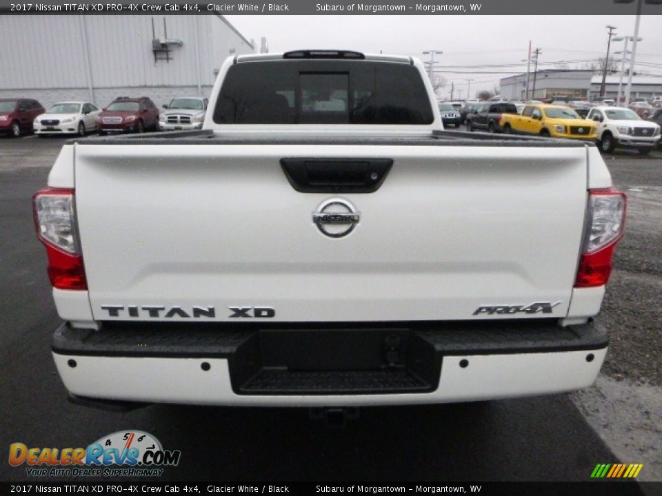 2017 Nissan TITAN XD PRO-4X Crew Cab 4x4 Glacier White / Black Photo #9