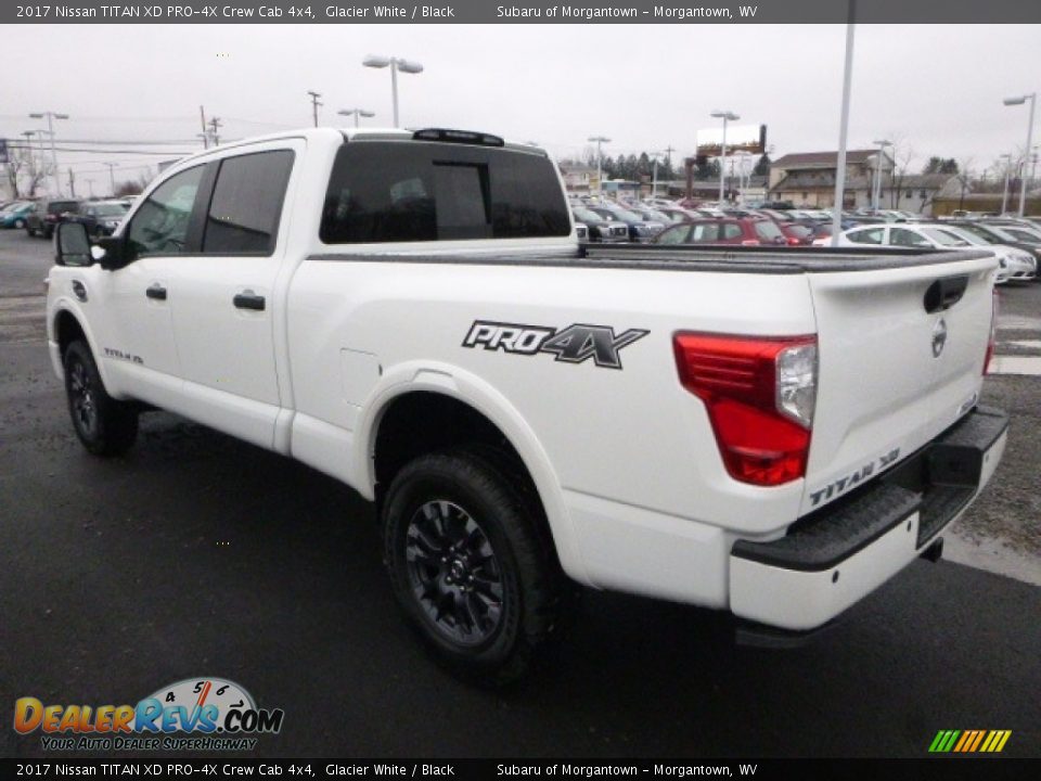2017 Nissan TITAN XD PRO-4X Crew Cab 4x4 Glacier White / Black Photo #10