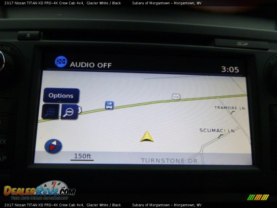 Navigation of 2017 Nissan TITAN XD PRO-4X Crew Cab 4x4 Photo #18